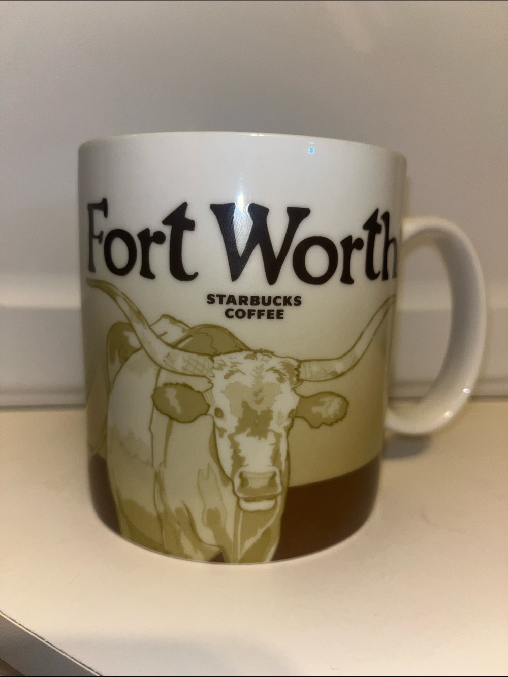 Starbucks coffee mug— collector series, Fort Worth, Texas